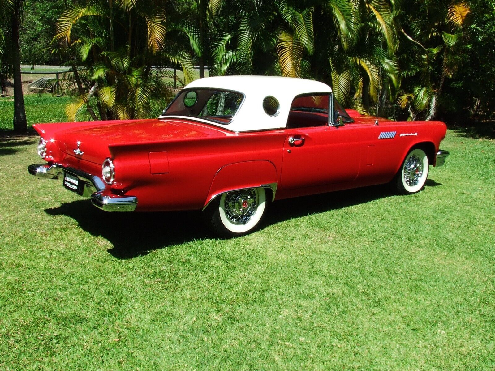 1957 THUNDERBIRD CONVERTIBLE USA CLASSIC FIFTIES COLLECTIBLE CRUISER V8 MUSCLE