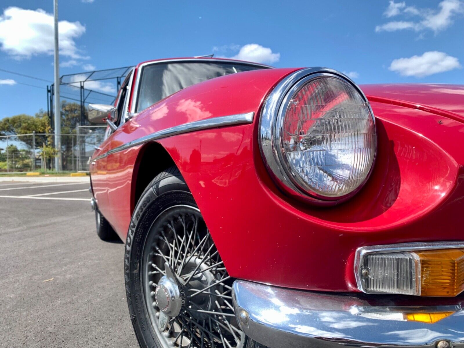 1966 MGB GT MKI 1800cc Coupe Red Classic Car