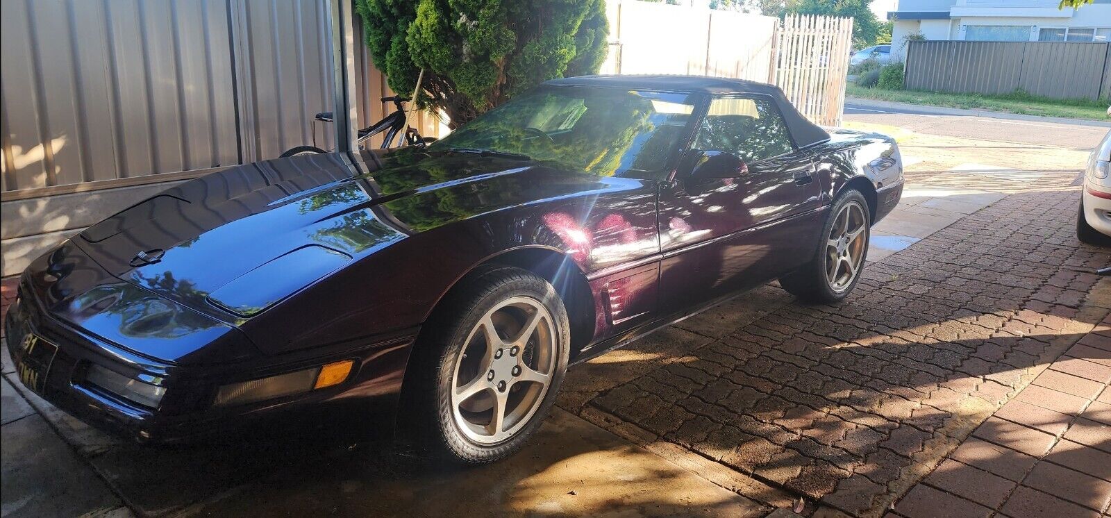 1991 chevrolet convertible corvette c4