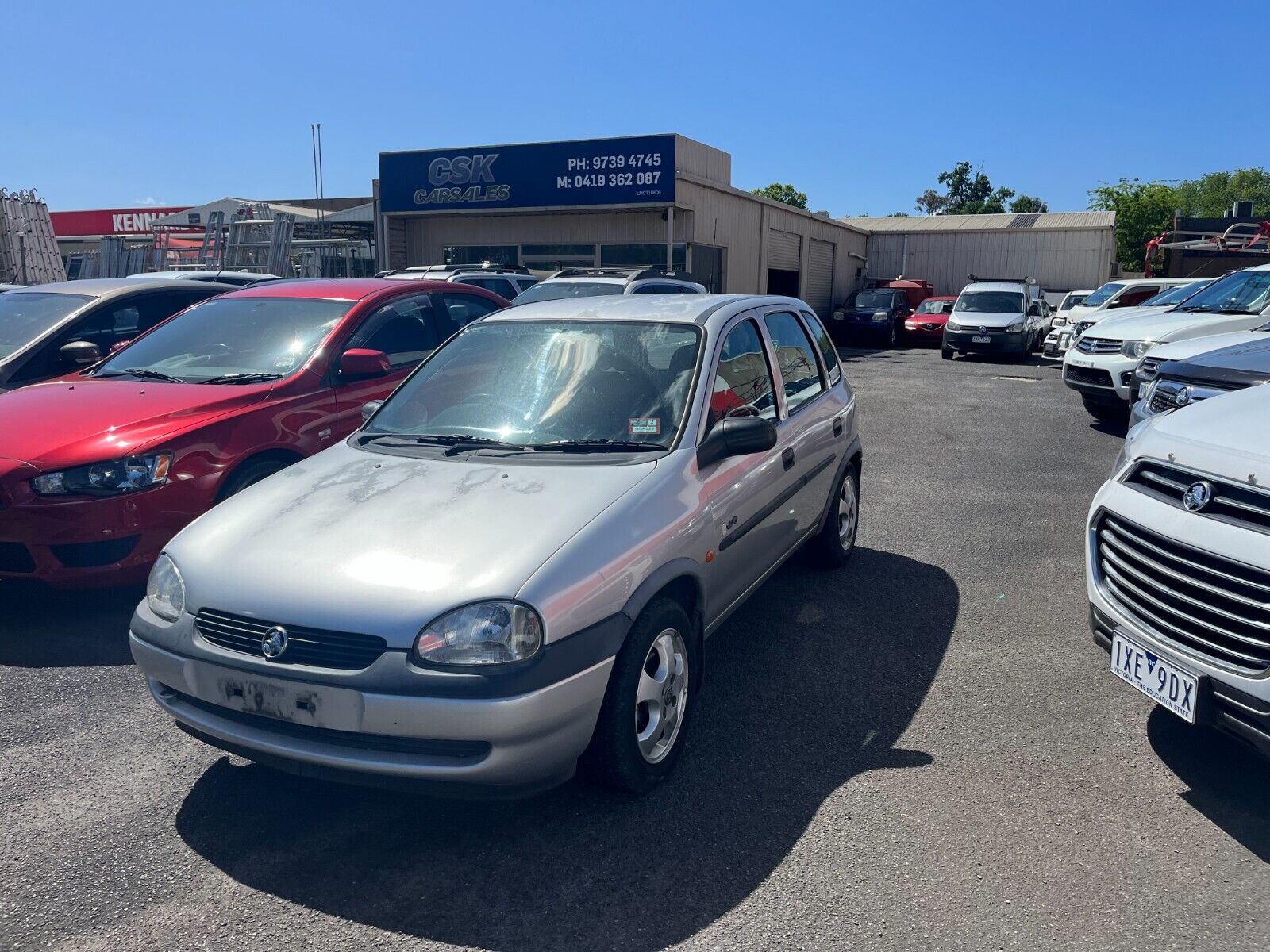 2000 HOLDEN BARINA OLYMPIC SWING  5 DOOR HATCH MANUAL NO RESERVE AUCTION NO REG