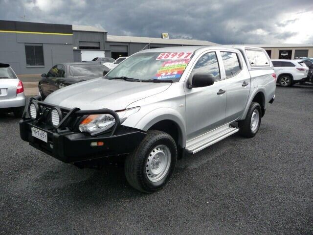 2017 Mitsubishi MQ Triton GLX 4X4 Dual Cab Ute, 2.4 Turbo Diesel 6 Speed Manual