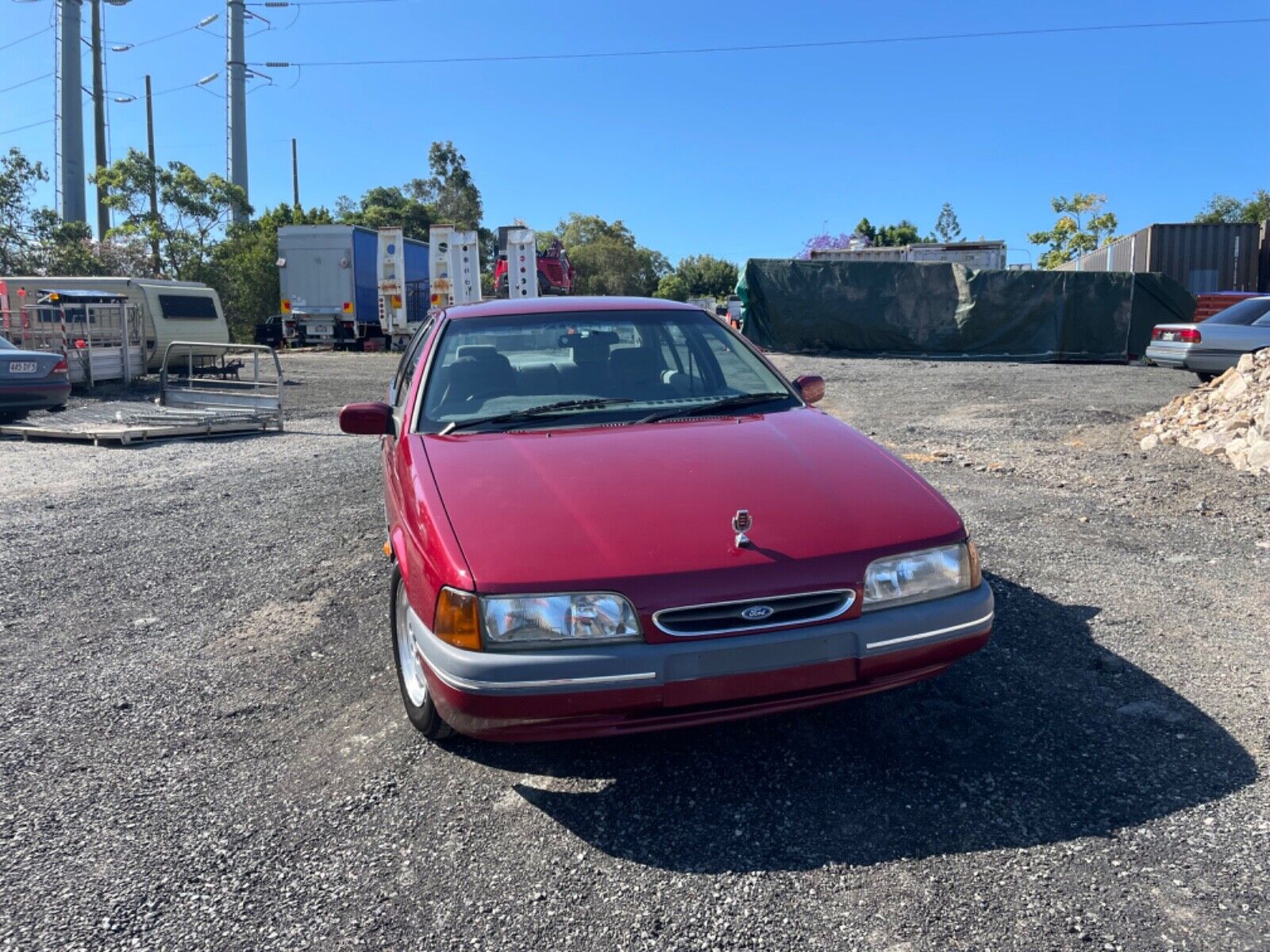 Ford Fairmont EB in Cardinal Red 142,000klm