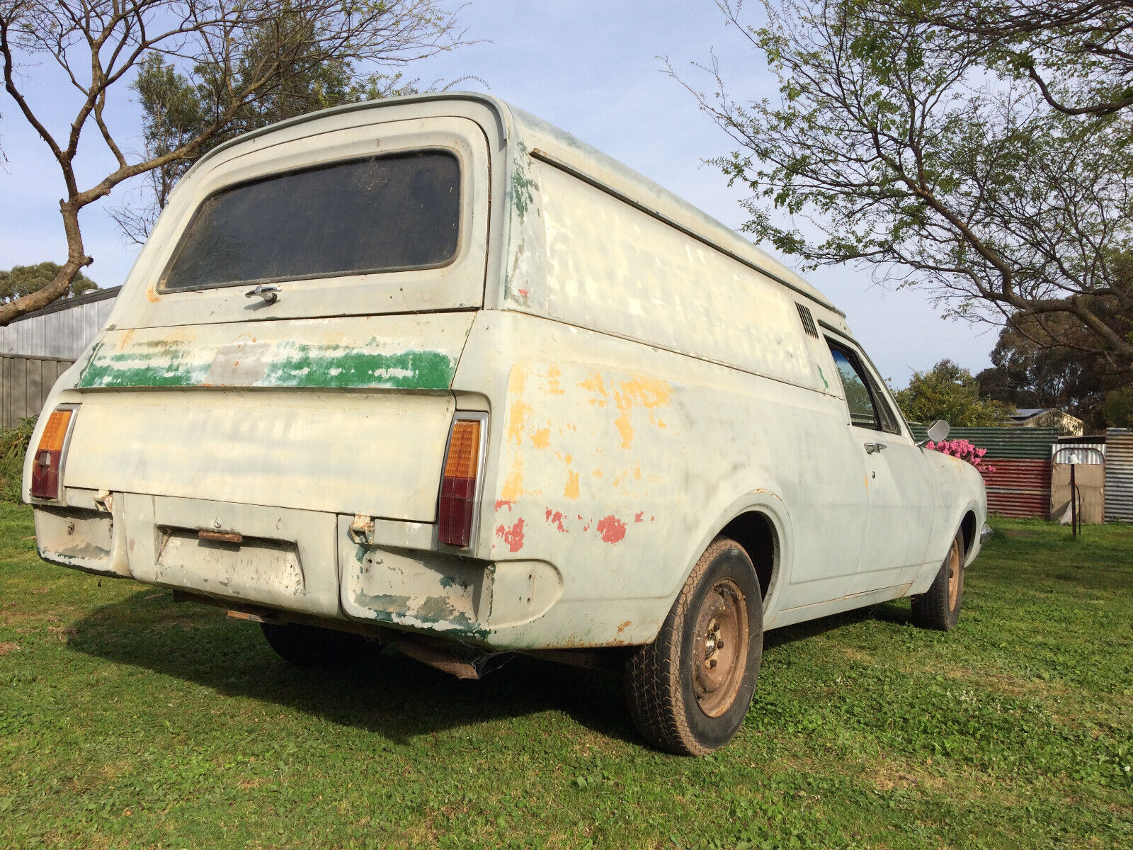 Holden HT Panelvan. Converted To Windowless. Straight Body Shell. Minimal Rust.