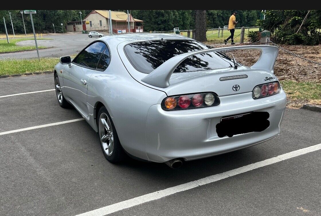 TOYOTA SUPRA JZA80 4SP AUTO NON TURBO 3000cc COUPÉ DRIFT CAR 1995 SILVER